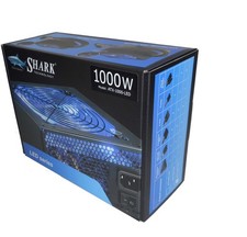 SHARK 1000W LED Fan AMD Ryzen Gaming PC, GeForce RTX GTX GT Graphic Power Supply picture