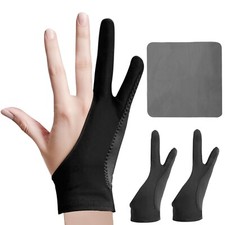 Digital Drawing Glove: 3-Layer Palm Rejection, Two-Finger Artist Glove for Dr... picture