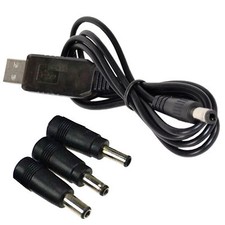 HQRP USB to DC 12V Step-Up Cable for Buffalo Hd-Lb1.0Tu2-Uk Hd-Lb1.0Tu3-Eu HDD picture
