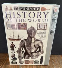 NEW Eyewitness History of the World DK 1995 Sealed PC CD-ROM HM5-70708 School picture