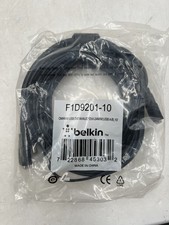 NEW SEALED Belkin F1D9201-10 OmniView DVI KVM Cables w/Audio, 10 feet, USB/DVI picture