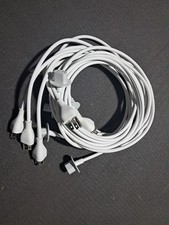 5x Apple iMac 6 FT Power Cord 3-Prong Cable (Original) A7 10A 125V picture