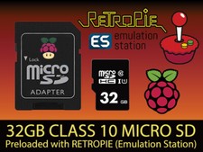 RetroPie 4.8 EmulationStation for Raspberry Pi Preloaded Class 10 Micro SD picture