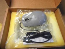 Dell YR0N4 MS111-L Grey USB Wired 3-Button Optical Mouse Grey - NEW NEW NUOVO picture