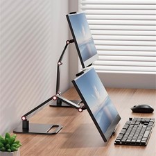 Portable Monitor Holder for 12-17.3 Inch Screen Desk Holder Metal Stand 16 In... picture