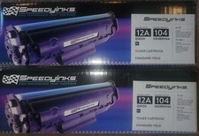 SPEEDYINKS Compatible Replacement for HP 12A Black Toner Cartridge Q2612A (SET) picture