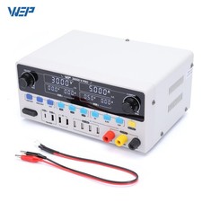 WEP  Lab Power Supply Adjustable Voltage Current Regulator Repair Tools USB picture