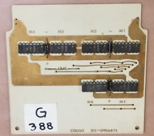 VERY RARE 1968 NCR Century 100 Count Card GOLD PLATED PCB 315-0906875 #G388 picture