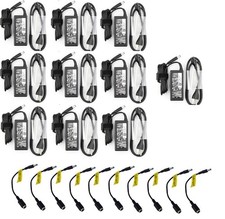 10pcs Genuine Dell 65W Charger AC Power Adapter 7.4mm with converter to 4.5mm picture