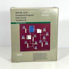 1987 IBM 3270 PC Emulation Program Version 1.21 - 3.5