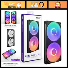 240mm RGB Fan Unit - Single-Frame Cooling System, High-Performance, Black picture