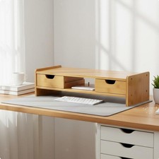 Bamboo Screen Riser Multi-Functional Bamboo Screen Stand picture