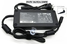 Original Chicony 330W 19.5V 16.92A AC Adapter Charger A20-330P1A 5.5*2.5mm Tip picture
