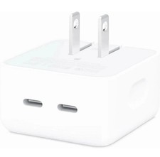 Genuine Apple 35W Dual USB-C Port Compact Power Adapter MNWM3AM/A A2571 picture