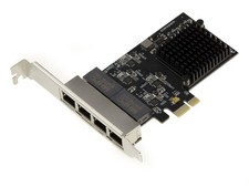 PCIe 4 Ports LAN RJ45 Gigabit Ethernet 10 100 1000 Mbps Chipset REALTEK RTL8111H picture