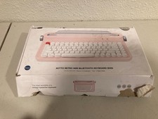 Actto Retro Mini Bluetooth Multi-Pairing Wireless Keyboard B305 PINK picture