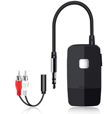Adaptador Receptor Bluetooth 5.4 HiFi AUX RCA Doble Conexión 20H Batería picture