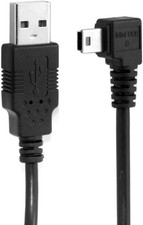 chenyang Mini USB Cable 2.0 Male to 5 Pin 0.5M, Left Angled  picture