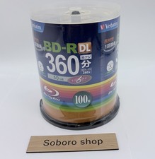 Verbatim BD-R DL 50GB 100 Pack Printable Blu-ray Discs 6X VBR260RP100SV1 picture
