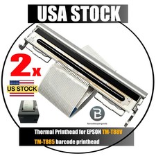 2-Packs Thermal Printhead for EPSON TM-T88V TM-T885 barcode printhead picture