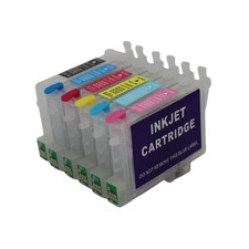 T048 Refillable Ink Cartridges for Epson R200 R220 R300 R320 R340 printers picture