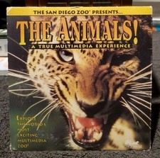 THE SAN DIEGO ZOO PRESENTS THE ANIMALS A TRUE MULTIMEDIA EXPERIENCE 1992 CD ROM  picture