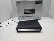 D-Link DSL-2540B ADSL2+ Modem Router 4-Port 10/100 Ethernet Wired Broadband DSL picture