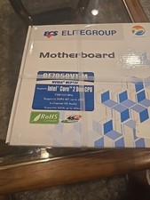 ECS GF7050VT-M Socket 775 GeForce7050 mATX Motherboard IO Shield - NEW OPEN BOX picture
