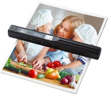 Portable Handheld Document & Photo Scanner with 16GB SD Card picture