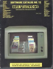 Computronics Software Catalog Number 15 from the 80s IBM Apple TRS-80 Commodore picture