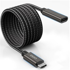 USB C Extension Cable 3/10FT, USB C Extender Cord Male to Female USB 3.2 Type C picture