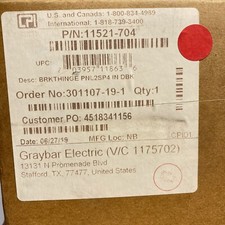 Chatsworth CPI 11521-704 Hinged Panel Mounting Bracket picture