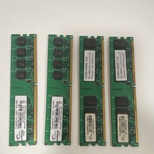 G.Skill DDR1 SDRAM DIMM 4x1GB PC2-4200 RAM Modules F2-4200PHU1-1GBNT picture