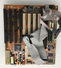 Amptron motherboard at , 4 isa, socket 7, rev3.1, cables picture