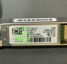 New Open Box Genuine Cisco SFP-10G-LR 10-2457-02 with Hologram picture