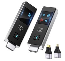 2026 New Wireless HDMI Transmitter & Receiver 360FT/110M Extender 4K Streaming picture