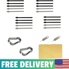 (20pcs Pack) Tab s6 s Pen Nibs Replacement Stylus Tips for Samsung Black/Gray picture