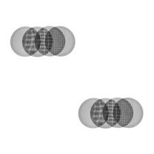 Game Console Dustproof Covers Set Nylon Mesh Fan Filter Double Layer Multicolor picture
