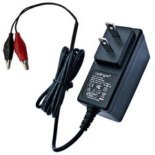 AC Adapter Alligator Clips For PowerStar F120-010-W Peg Perego 12V 1.2Ah 4Ah 5Ah picture