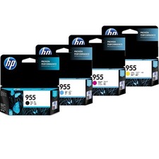 AU GENUINE Original HP 955 4 Colours Ink Cartridge Value Pack Toner OfficeJet picture