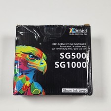 XC Inkjet Sublimation Replacement Ink SG500 SG 1000 Open Box Sealed picture