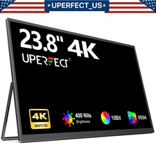 UPERFECT 23.8 Inch 4K Tragbarer Monitore 3840*2160 FreeSync Bildschirm Für Spiel picture