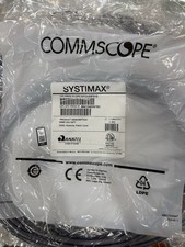 One (1) CommScope SYSTIMAX GS8E-DG-10FT 10ft Gray Patch Cable New picture