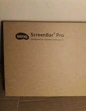 BenQ ScreenBar Pro LED Monitor Light Bar (Black) - Ultrawide Small, Black picture