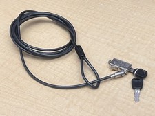 Noble Locks TZ08T Low Profile Flat Key Wedge Lock For Dell Laptops Security picture