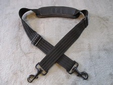 Dell Black Nylon Leather Adjustable Padded Shoulder Strap Replacement Laptop Bag picture