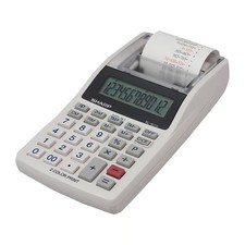 Sharp EL-1611V 12-Digit Desktop Calculator, Gray picture