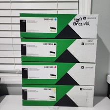 Lexmark C2326 / XC2326 Complete Toner Set Yellow Magenta Cyan Black picture