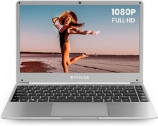 RICILAR Windows 10 Home Laptop, 14.1In HD Display, Intel Celeron N4020, 4GB RAM picture