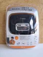 Belkin 7-Port High-Speed Usb 2.0 Hub Plug-And-Play New Sealed picture